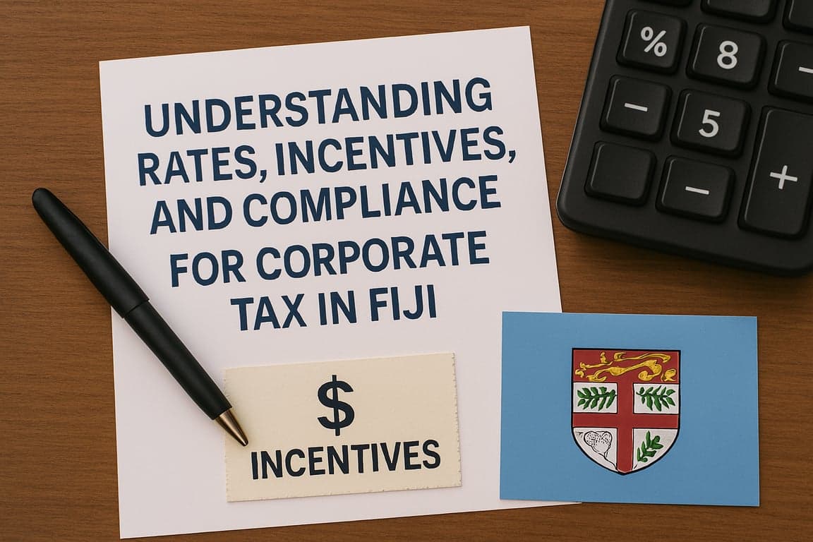 Understanding Rates, Incentives, and Compliance for Corporate Tax in Fiji